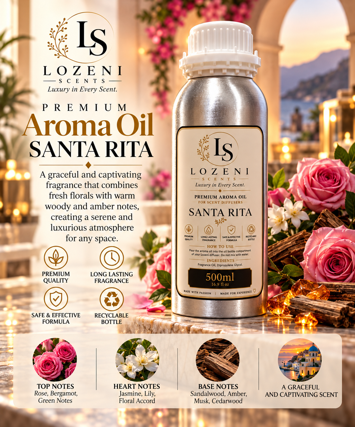 Lozeni Oil Scents (Santa Rita)